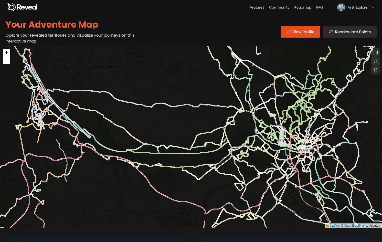 Exploration Path Visualization