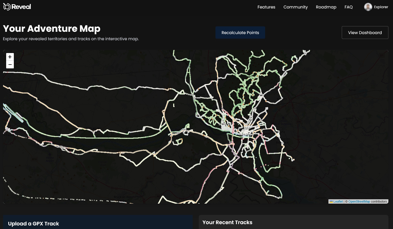 Exploration Path Visualization